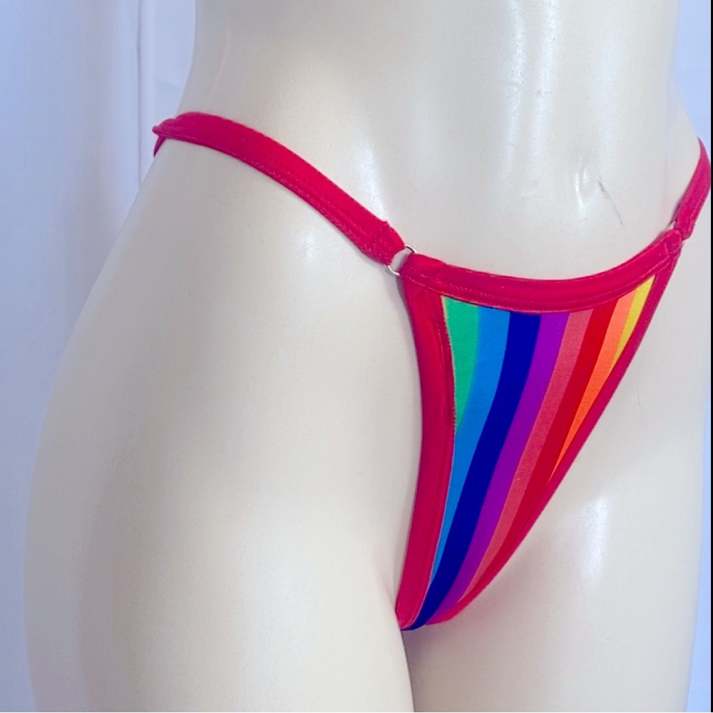 Thong PRIDE Print / Handcrafted #DesignerHotCocoa